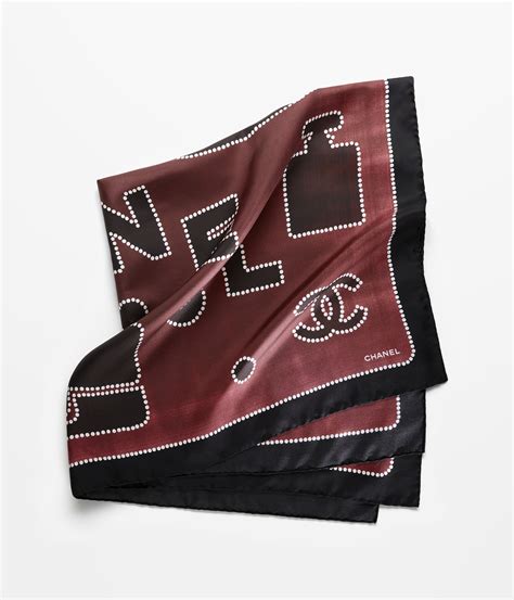 chanel tweed scarf|chanel bandana twill.